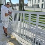 working on a gate